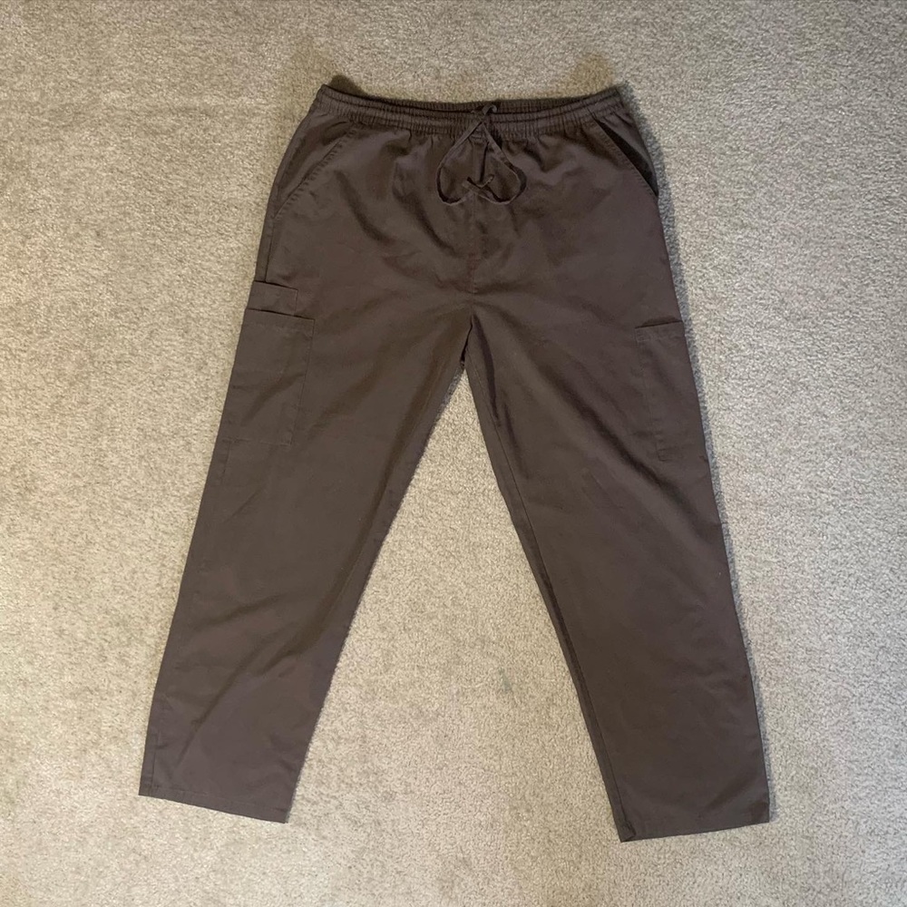 Mens Brown Vintage Scrubs